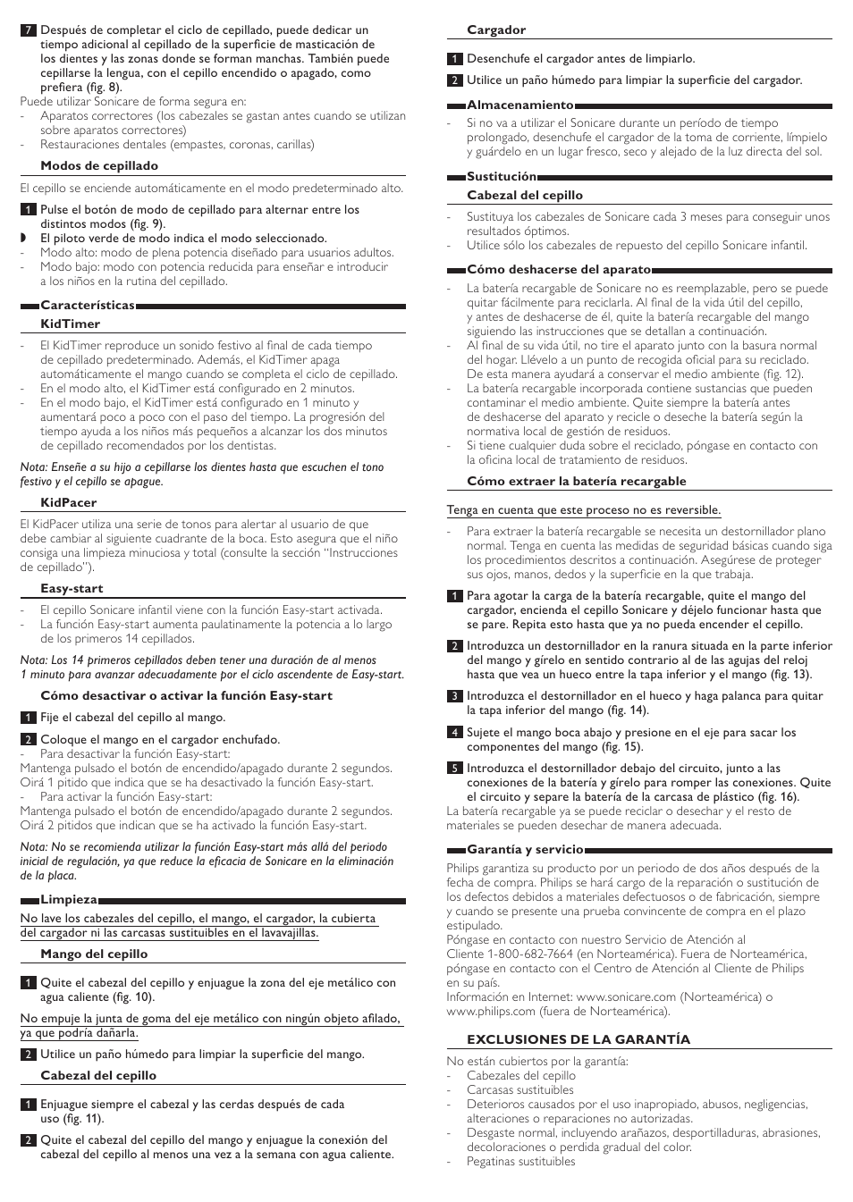 Philips Sonicare For Kids Cepillo dental sónico recargable User Manual | Page 5 / 8