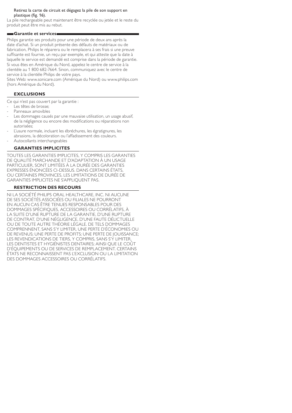 Philips Sonicare For Kids Cepillo dental sónico recargable User Manual | Page 8 / 8
