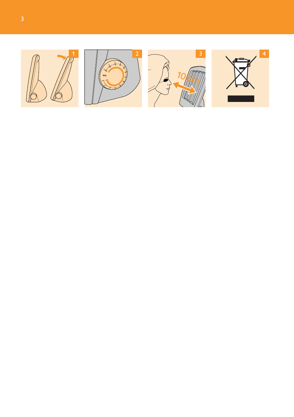 Philips Solárium facial User Manual | Page 3 / 56