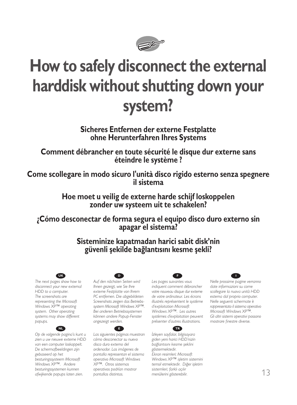 Philips Disco duro externo User Manual | Page 13 / 68