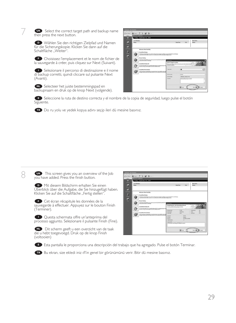 Philips Disco duro externo User Manual | Page 29 / 68