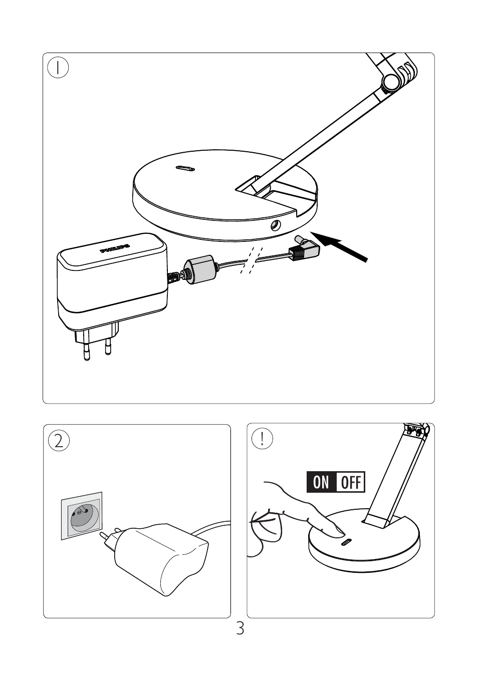 Philips InStyle Lámpara de mesa User Manual | Page 3 / 8