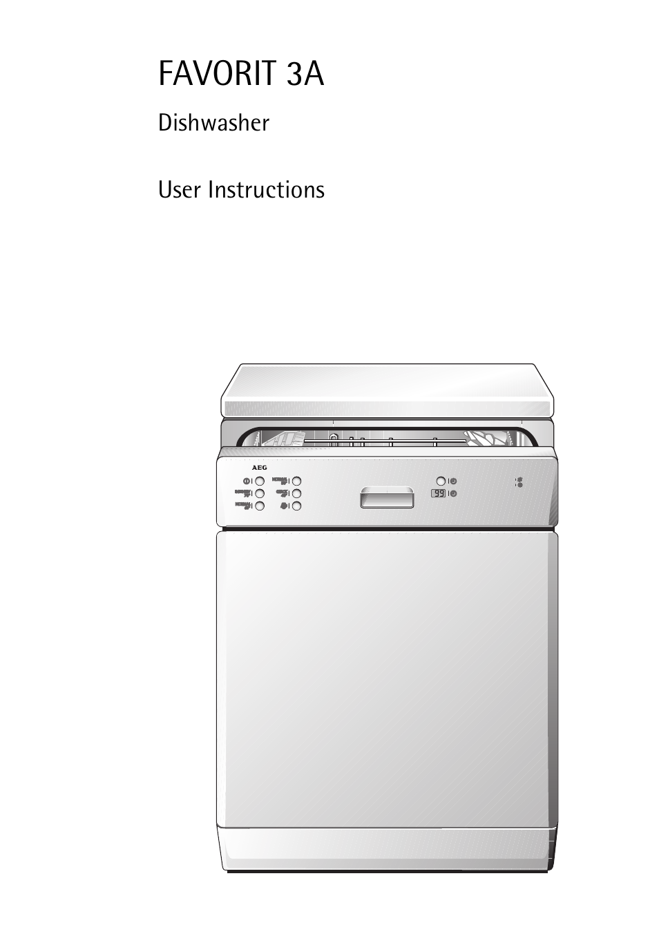 AEG FAVORIT 3A User Manual | 40 pages