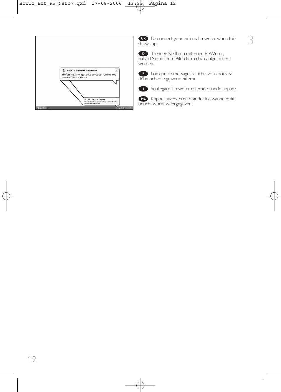 Philips How to for External ReWriters using Nero 7 User Manual | Page 12 / 72