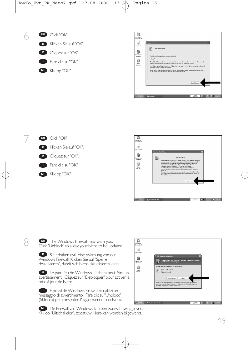 Philips How to for External ReWriters using Nero 7 User Manual | Page 15 / 72