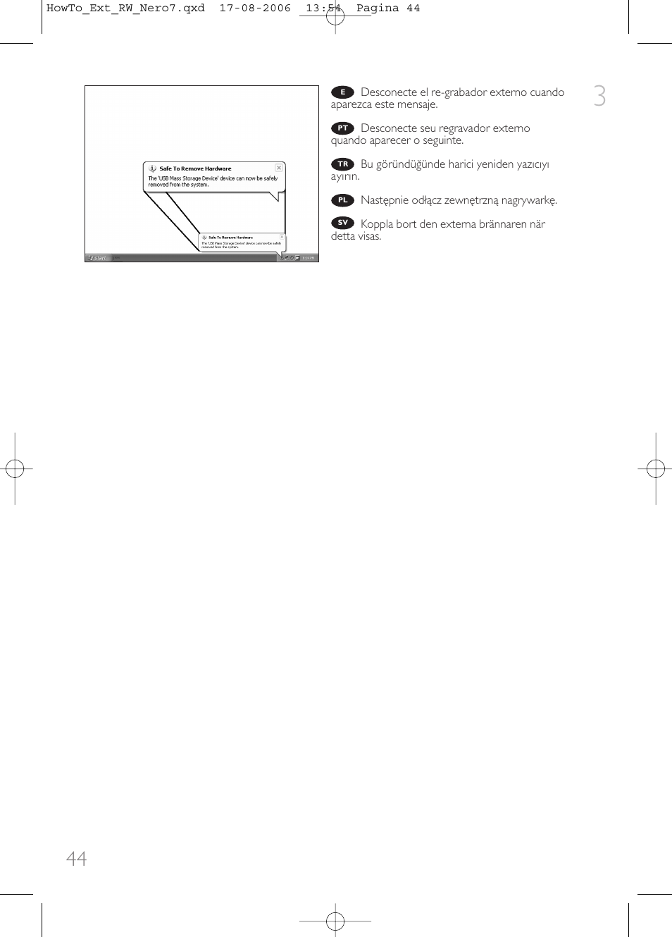 Philips How to for External ReWriters using Nero 7 User Manual | Page 44 / 72