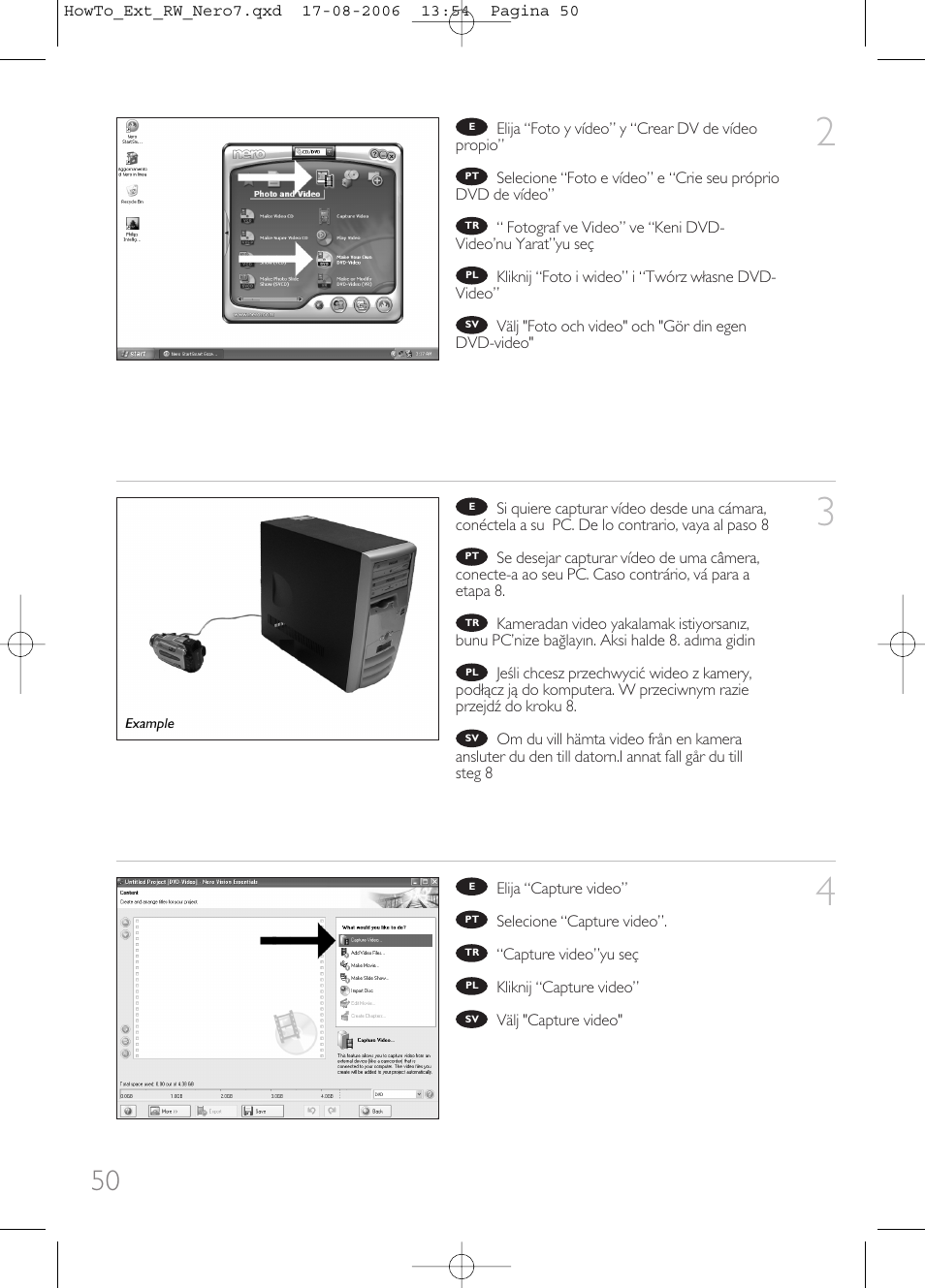 Philips How to for External ReWriters using Nero 7 User Manual | Page 50 / 72