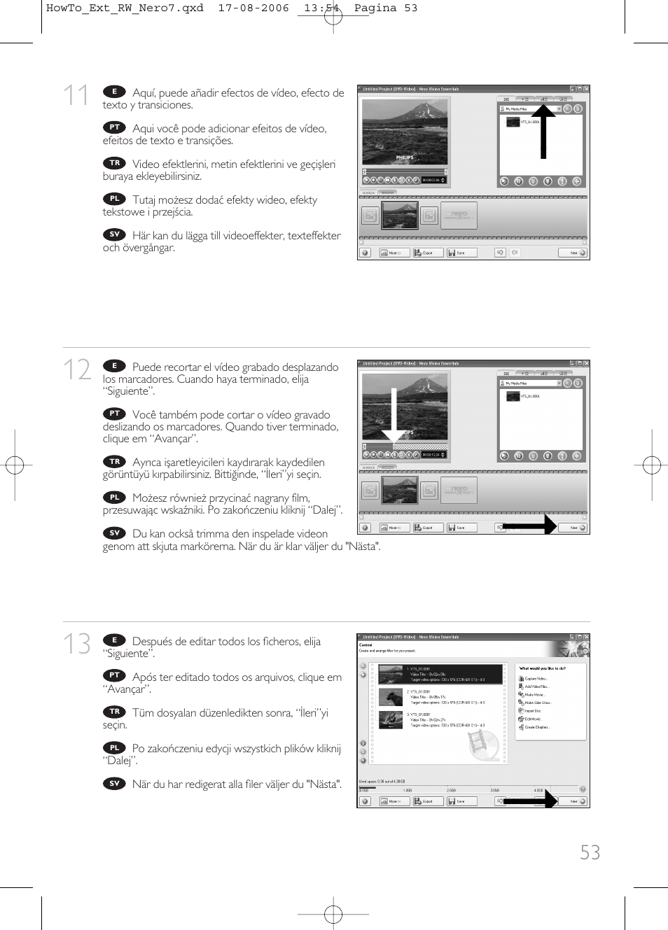Philips How to for External ReWriters using Nero 7 User Manual | Page 53 / 72