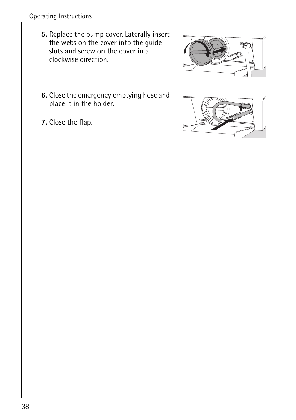 AEG LAVAMAT 72630 User Manual | Page 38 / 56