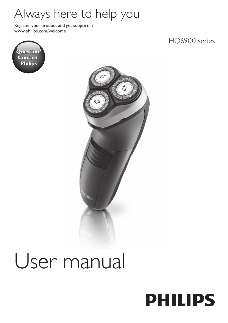 Philips SHAVER Series 3000 afeitadora eléctrica en seco User Manual | 84 pages