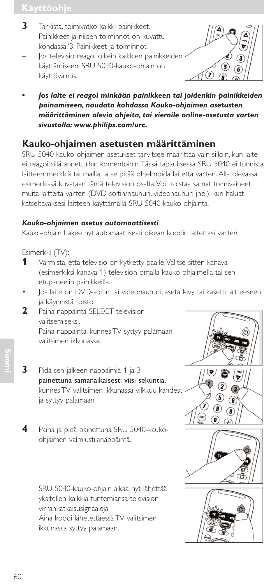Philips Mando a distancia universal User Manual | Page 60 / 120