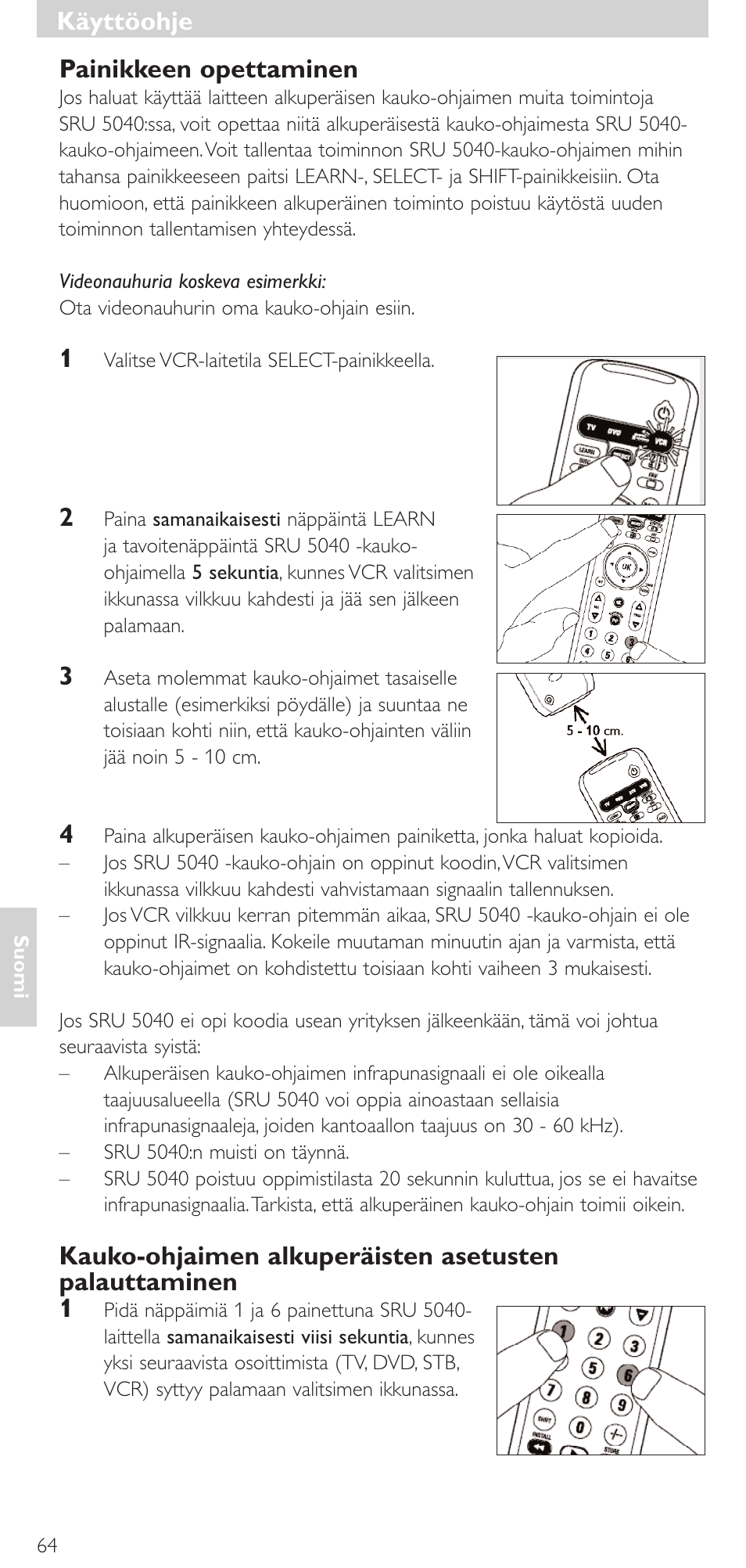 Philips Mando a distancia universal User Manual | Page 64 / 120