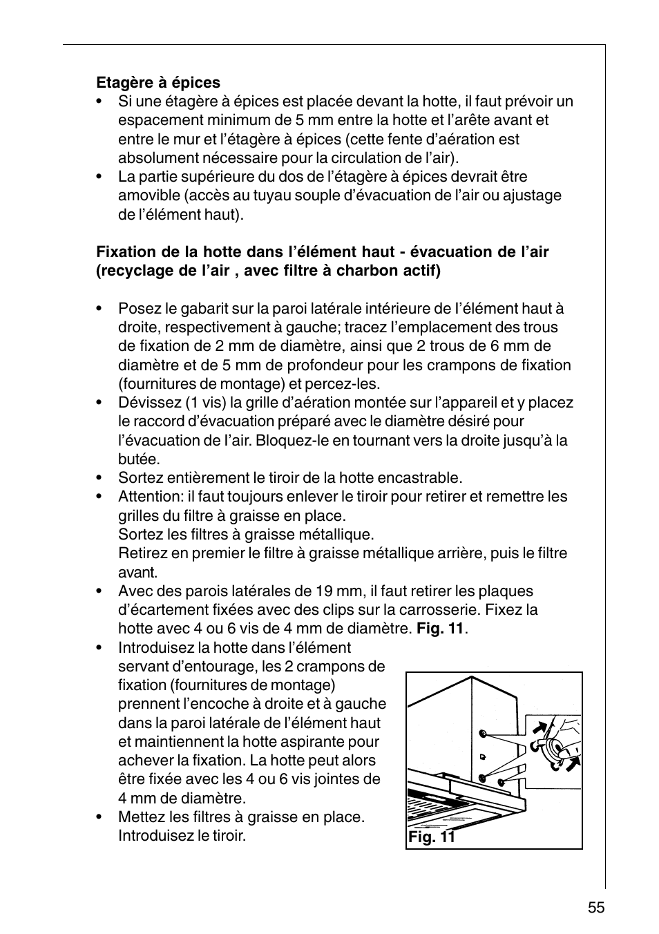 AEG COOKER HOOD DF6260-ML/1 User Manual | Page 55 / 80