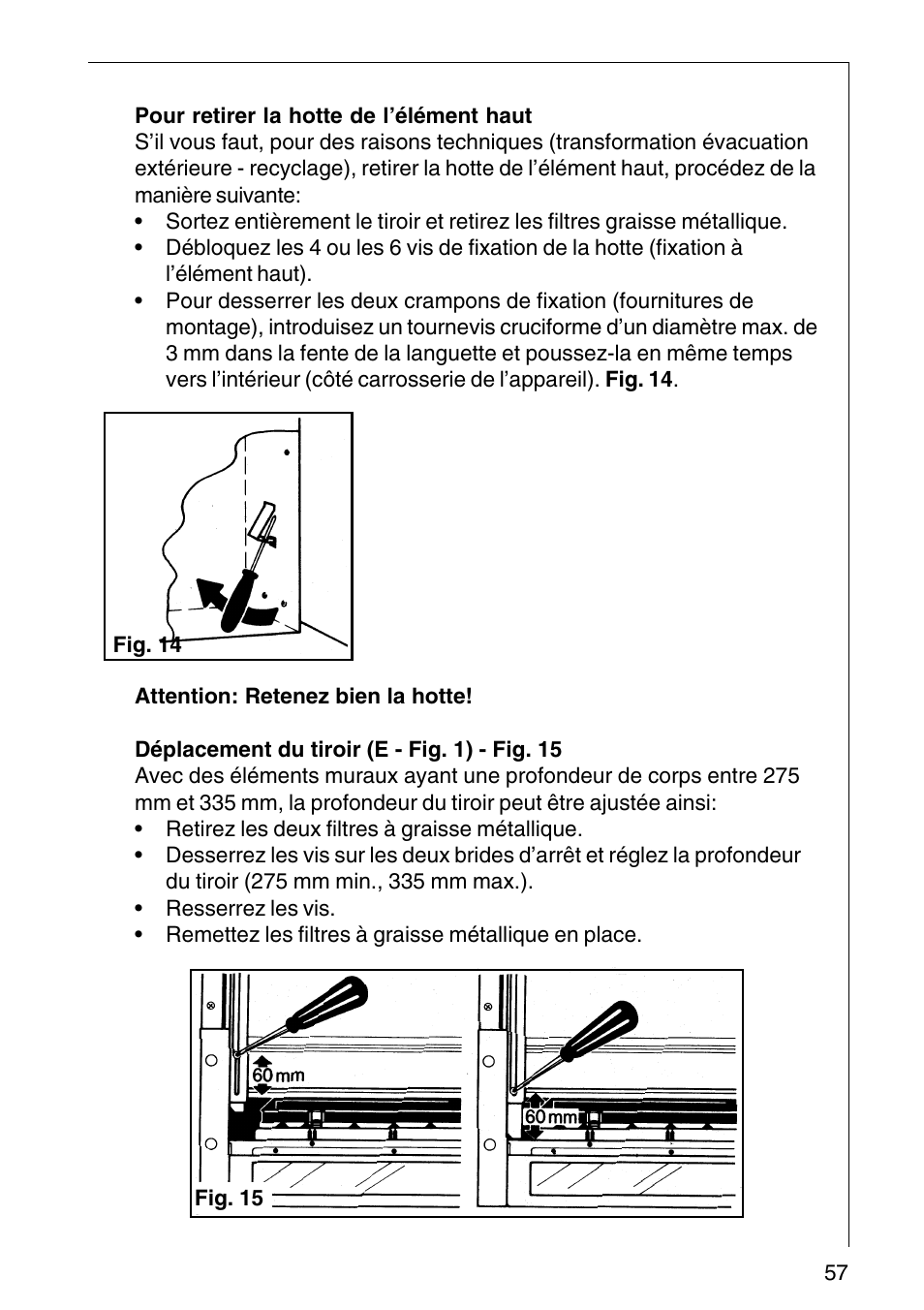 AEG COOKER HOOD DF6260-ML/1 User Manual | Page 57 / 80