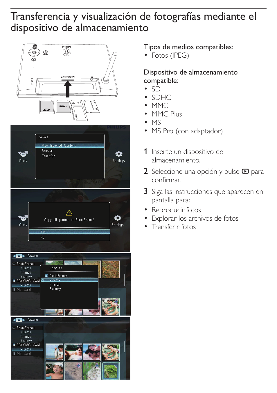Philips Digital PhotoFrame User Manual | Page 5 / 8