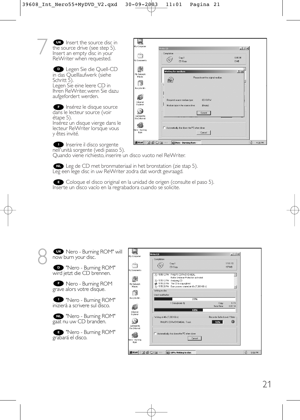 Philips Unidad interna User Manual | Page 21 / 56