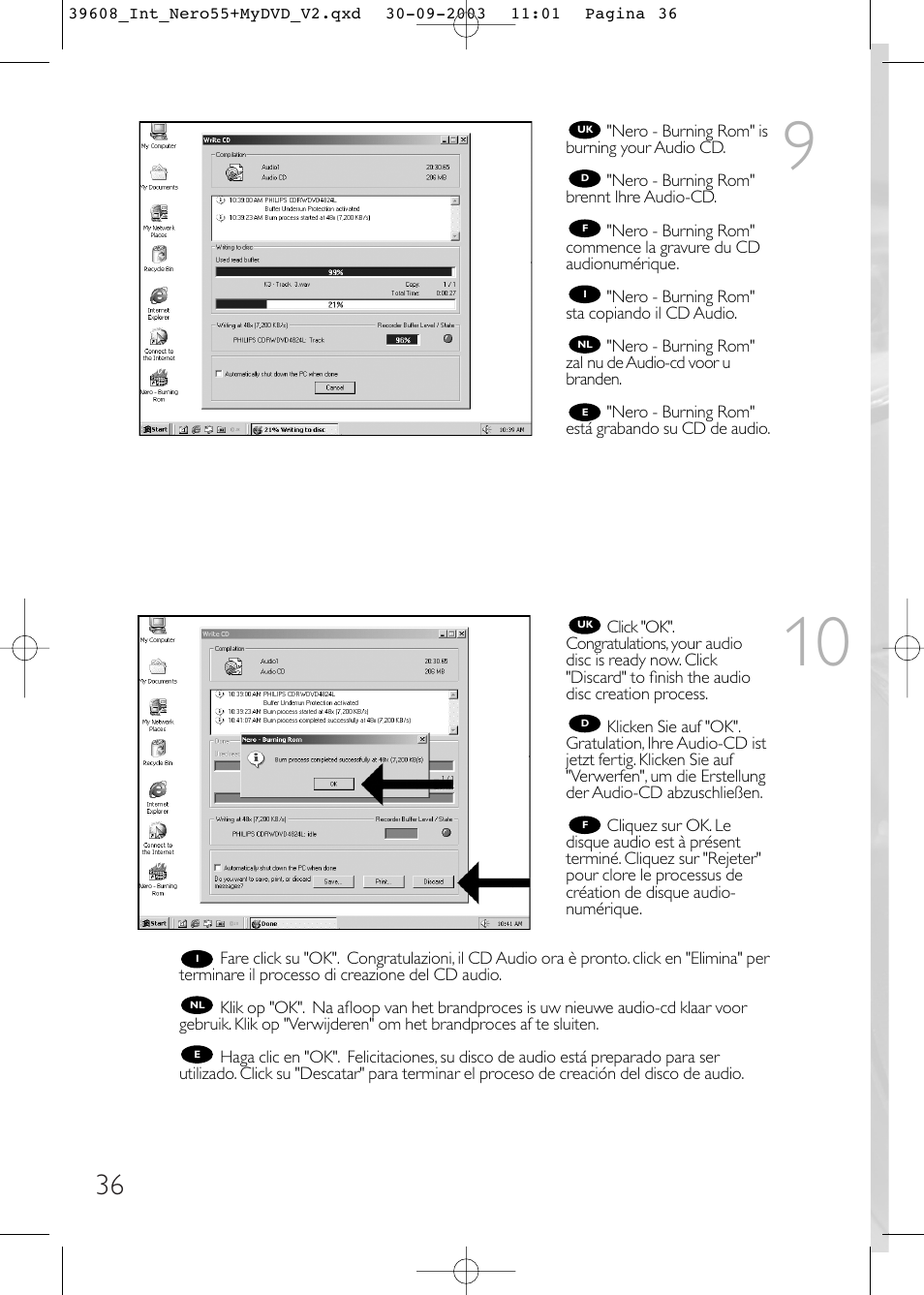 Philips Unidad interna User Manual | Page 36 / 56