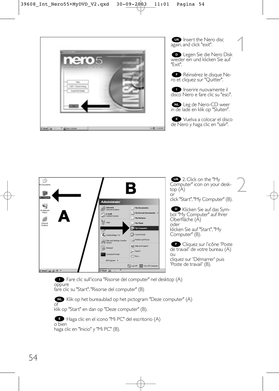 Philips Unidad interna User Manual | Page 54 / 56