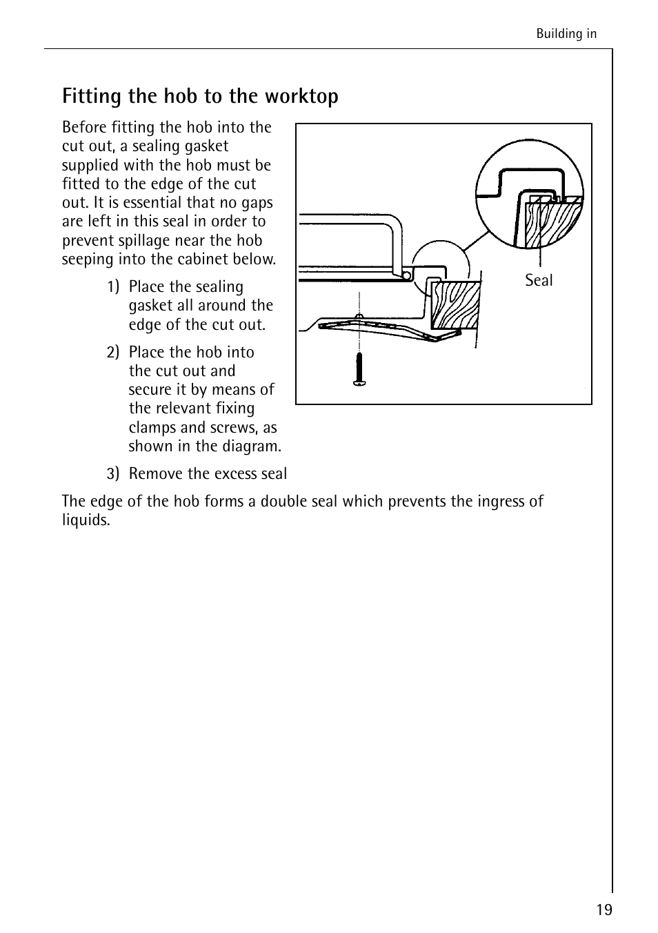 AEG 35601G User Manual | Page 19 / 26