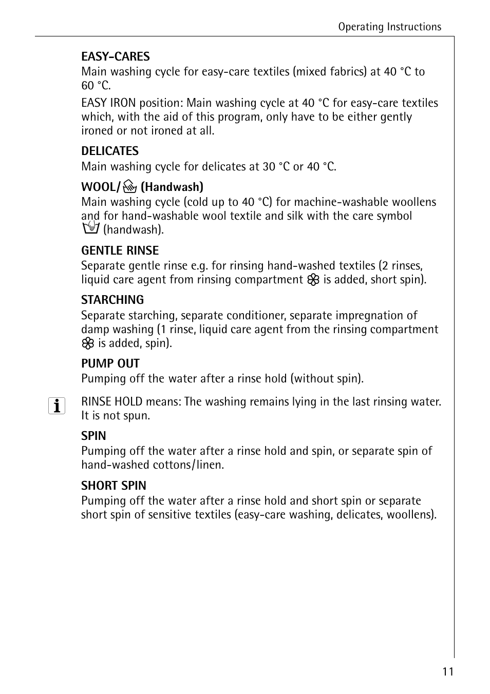 AEG KO-LAVAMAT 70630 User Manual | Page 11 / 56