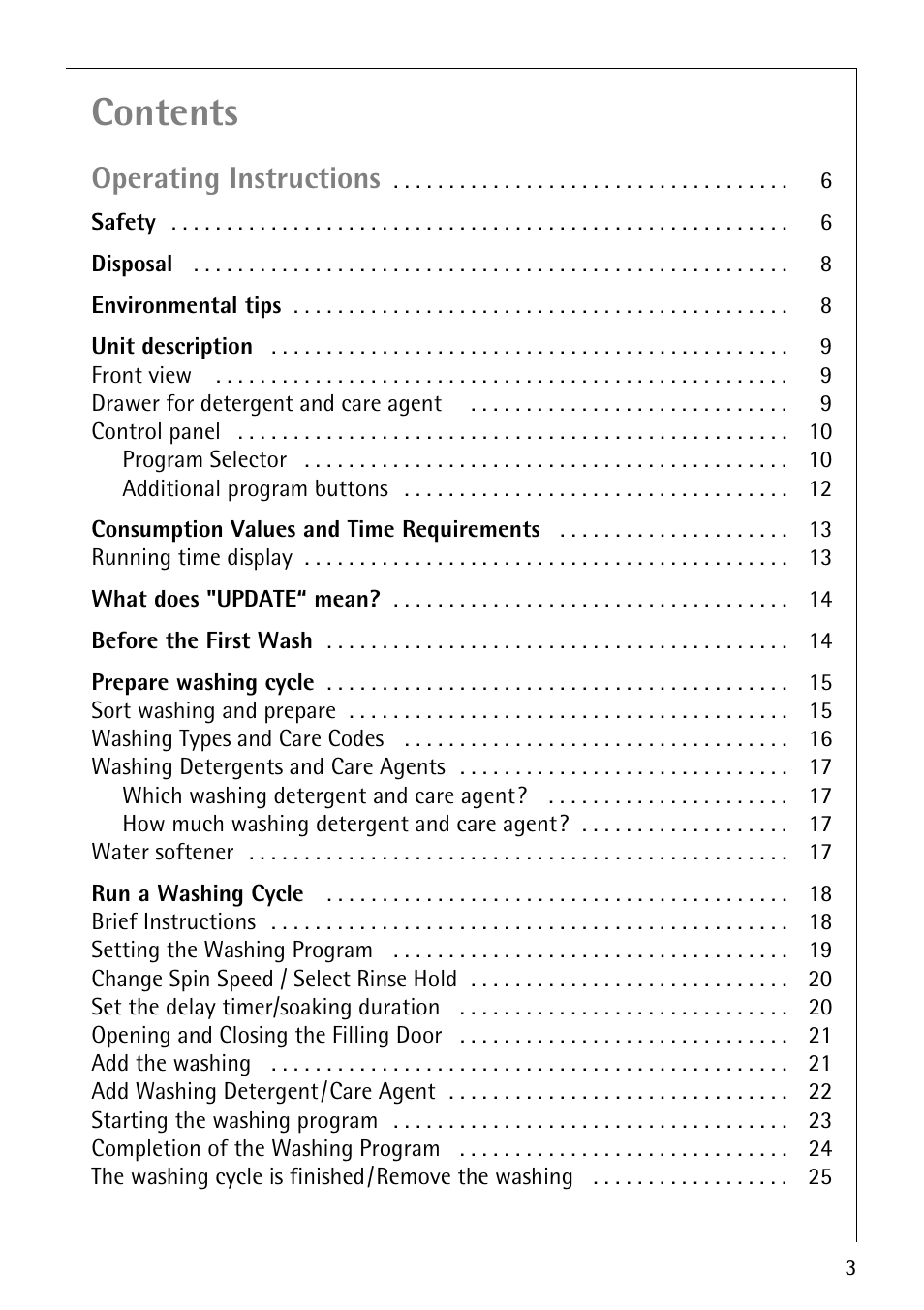 AEG KO-LAVAMAT 70630 User Manual | Page 3 / 56