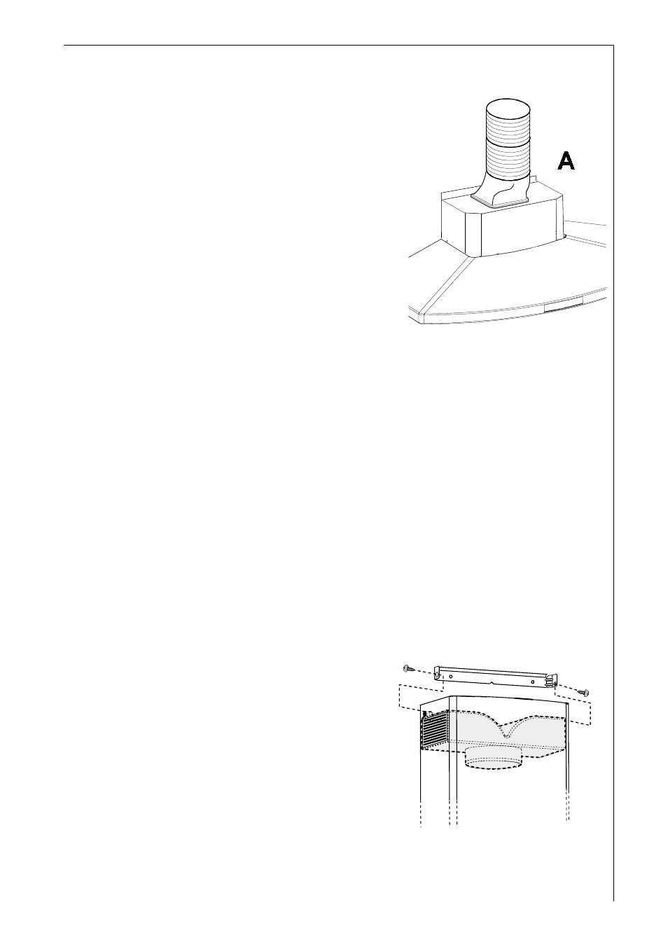 Description of the appliance, Extractor version, Filter version | AEG 8361 D User Manual | Page 5 / 18