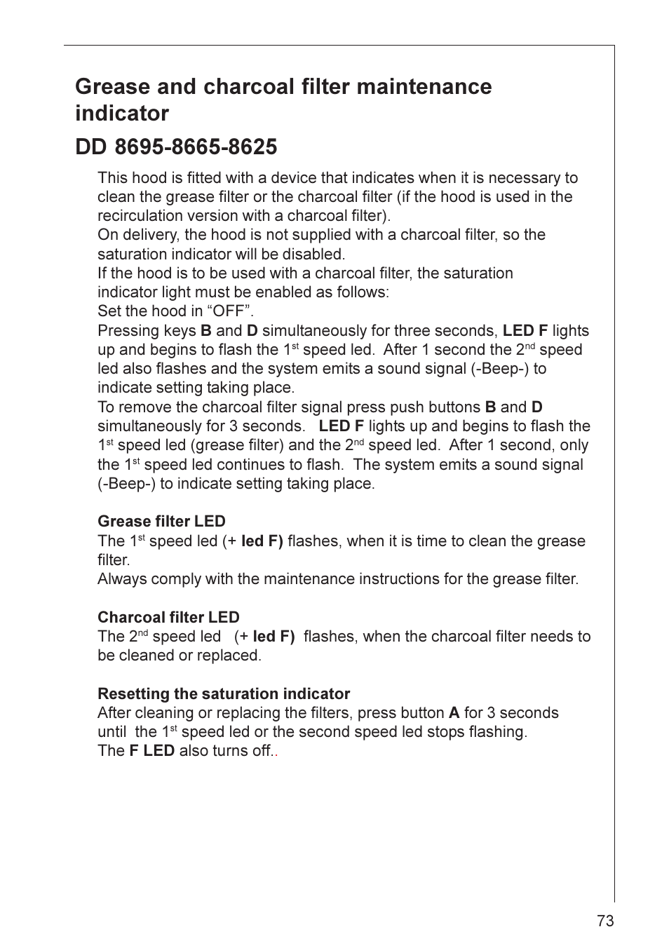 AEG DD 8695 User Manual | Page 12 / 23