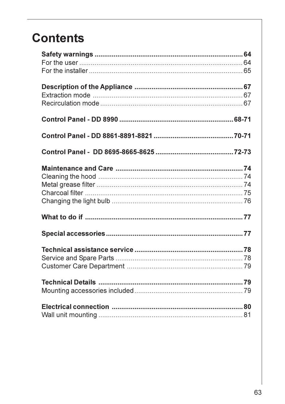 AEG DD 8695 User Manual | Page 2 / 23