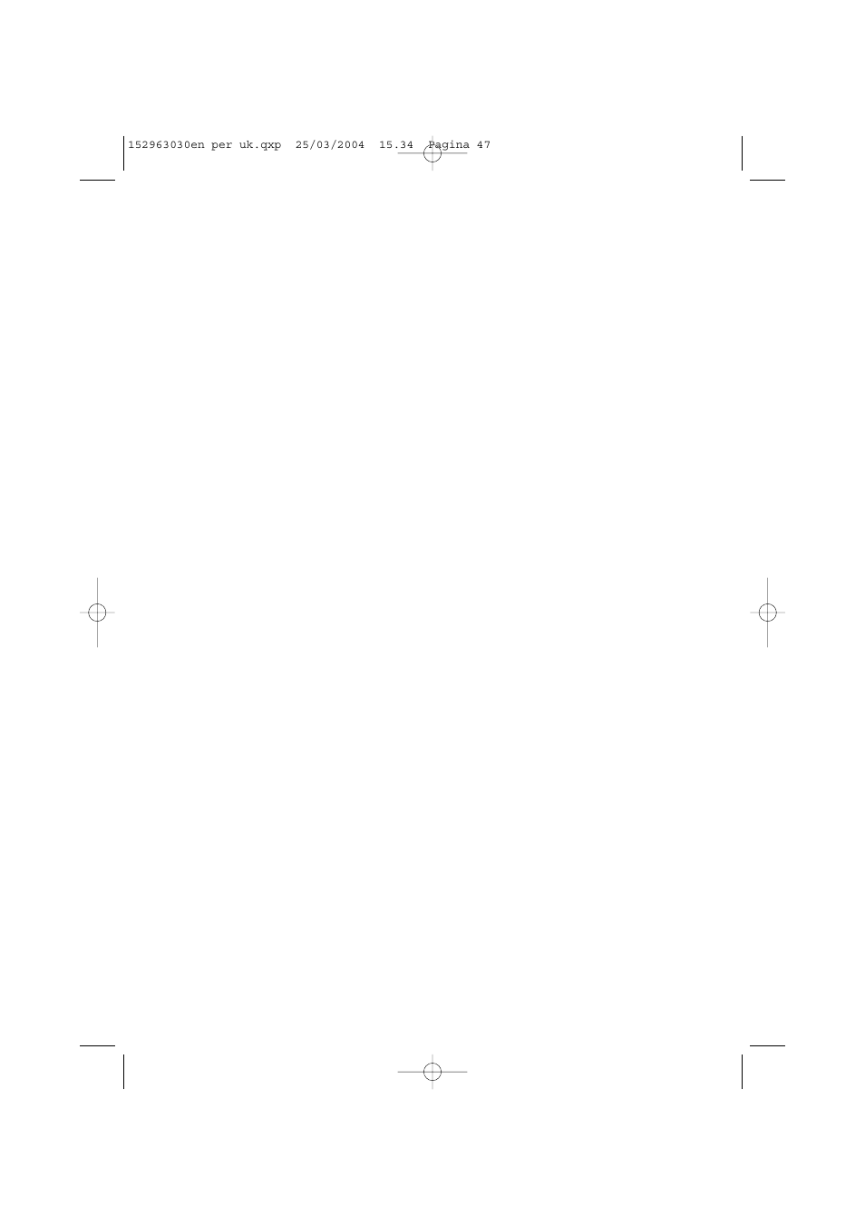 AEG FAVORIT 84470 VI User Manual | Page 47 / 48