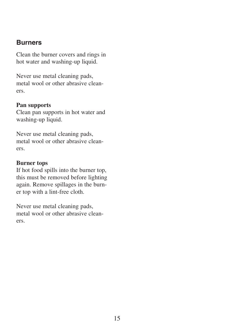AEG FM 6300G-AN User Manual | Page 15 / 32