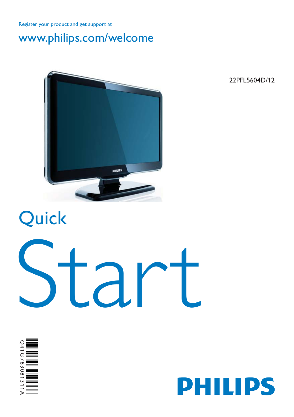 Philips TV LCD User Manual | 11 pages