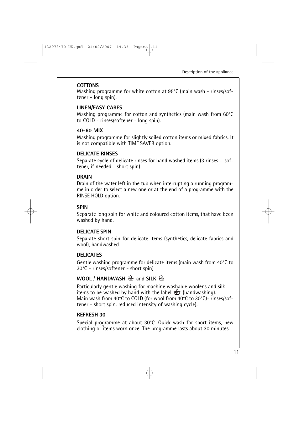 AEG Lavamat 74900 User Manual | Page 11 / 48