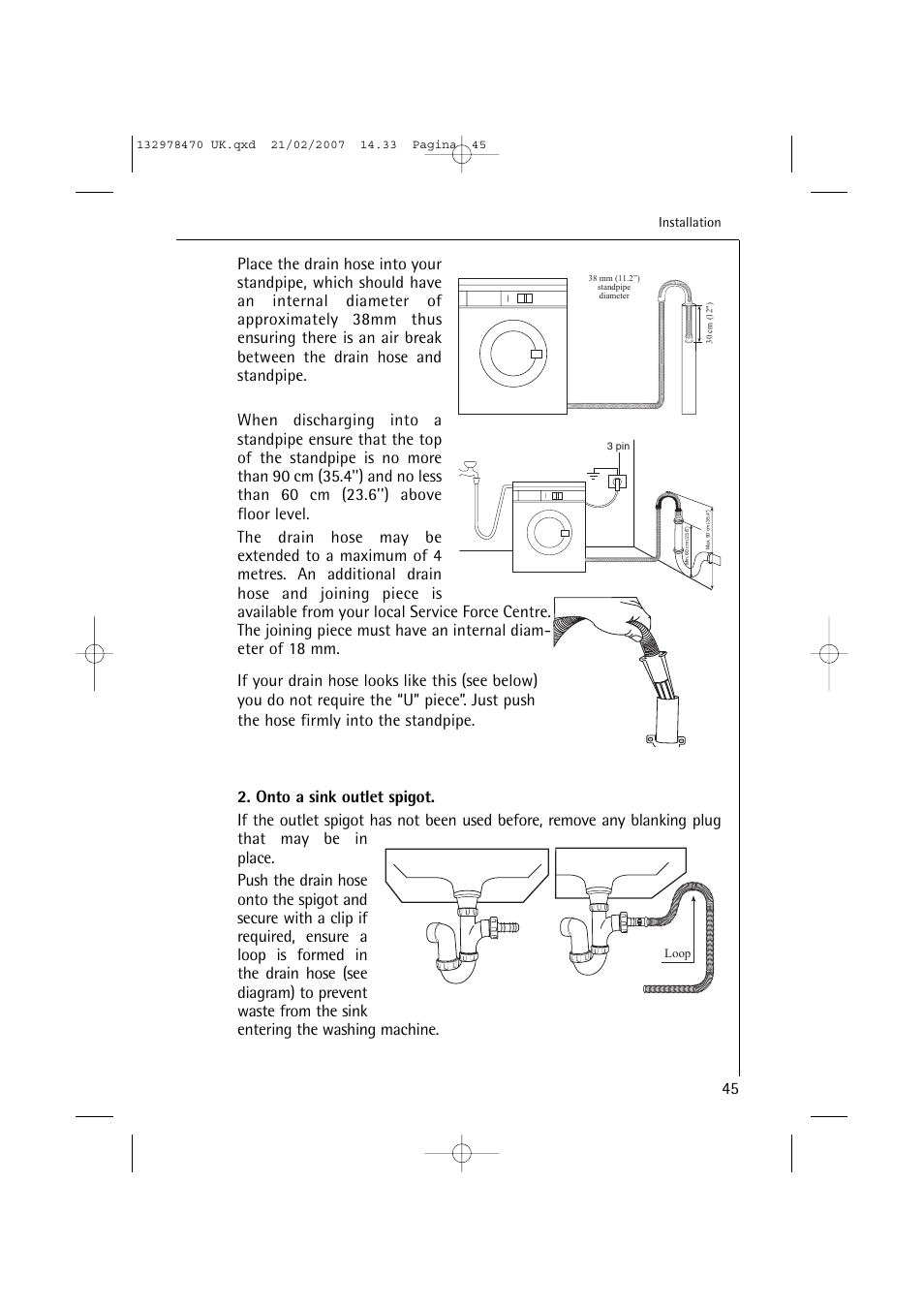 AEG Lavamat 74900 User Manual | Page 45 / 48