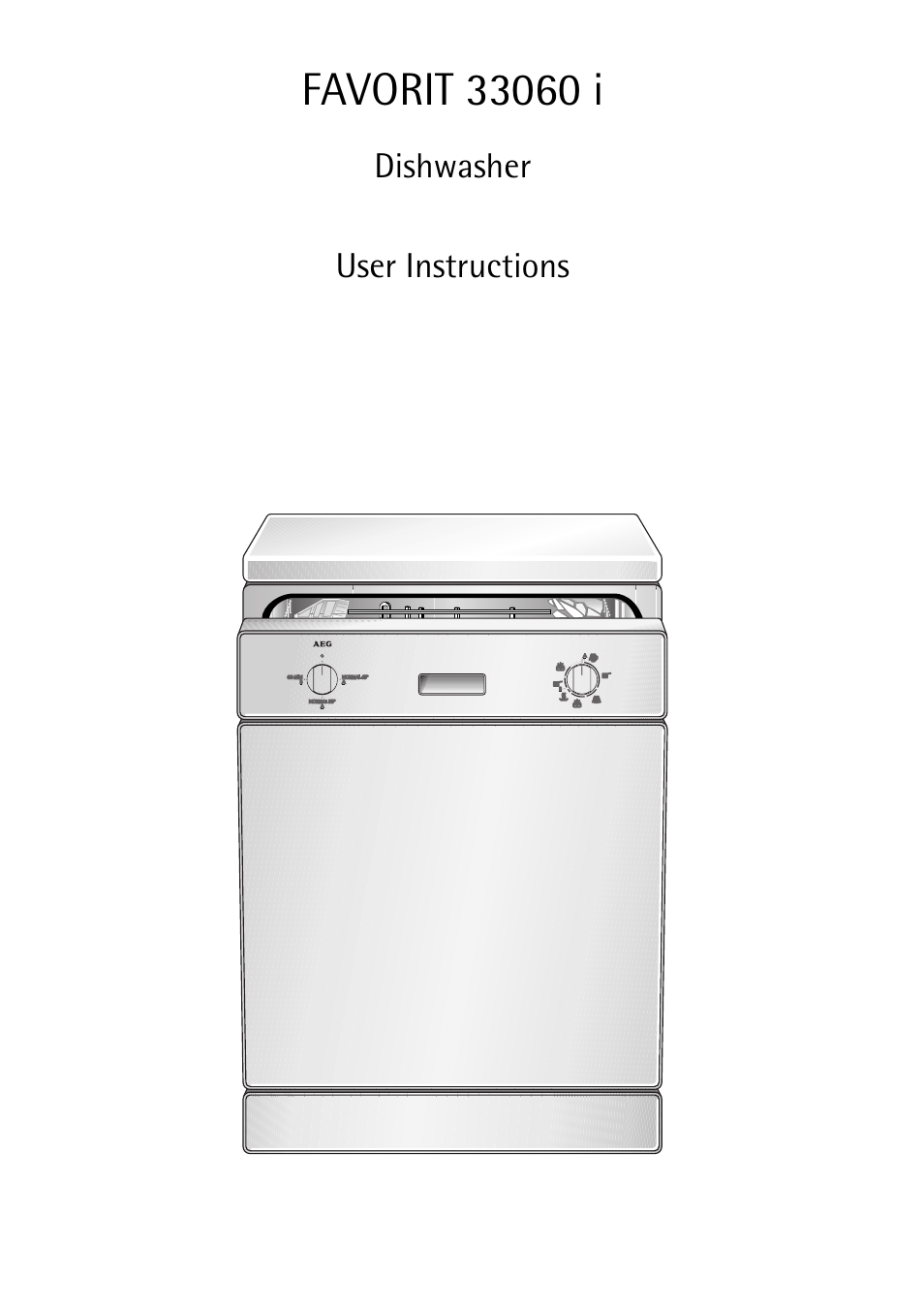 AEG FAVORIT 33060 I User Manual | 40 pages