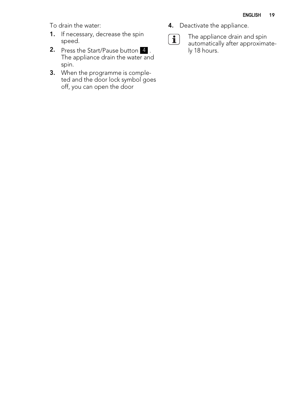 AEG L 71670 FL User Manual | Page 19 / 36