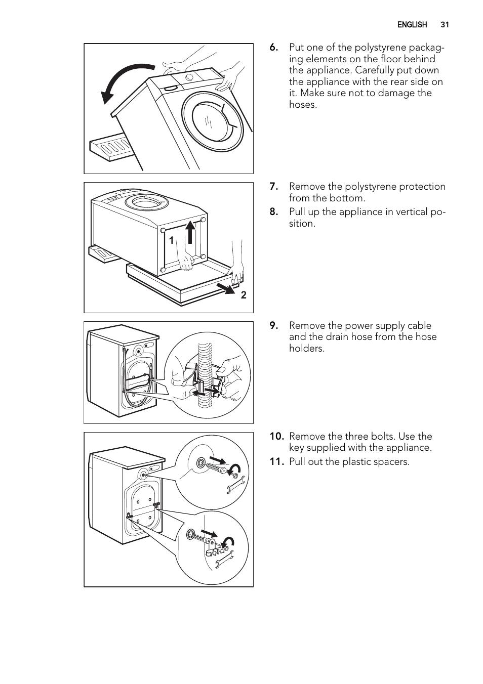 AEG L 71670 FL User Manual | Page 31 / 36