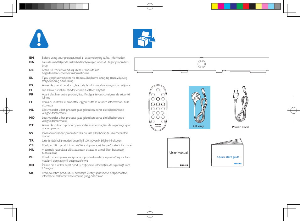 22kg | Philips Altavoz SoundStage User Manual | Page 2 / 16