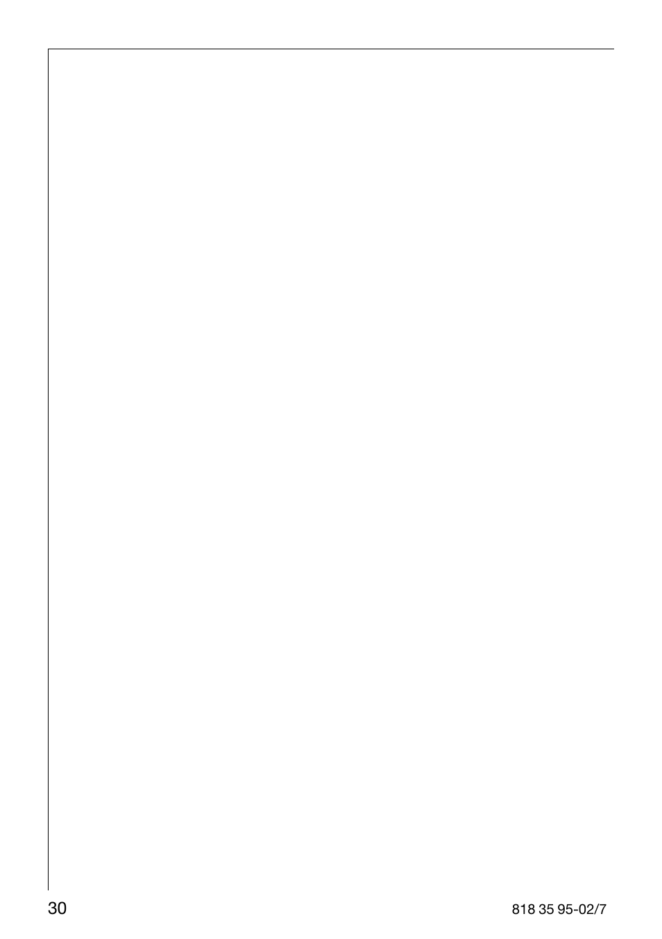 AEG Arctis 75248 GA3 User Manual | Page 30 / 32