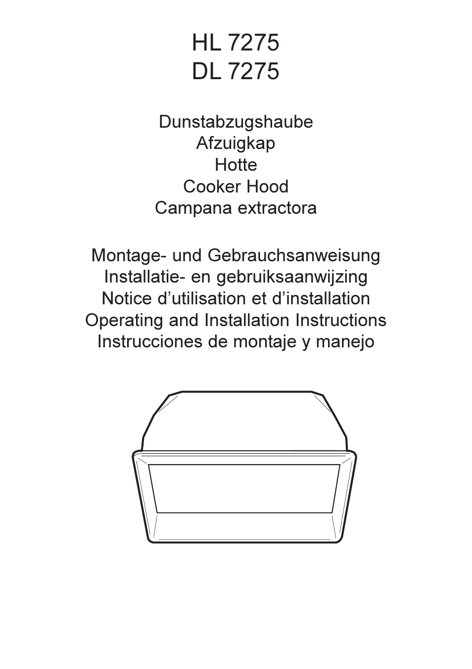 AEG DL 7275 User Manual | 16 pages