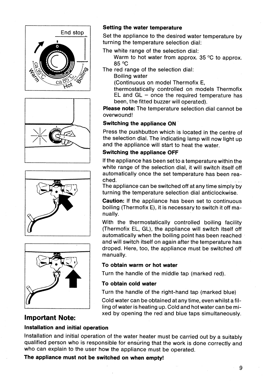 AEG EL User Manual | Page 3 / 8