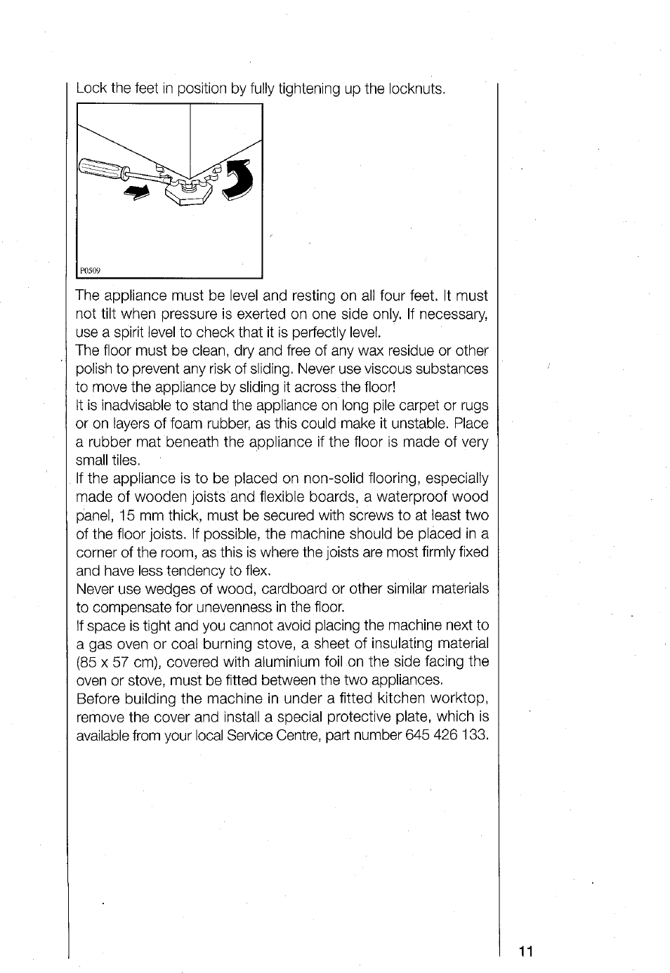 AEG TURBO 1480 User Manual | Page 11 / 44
