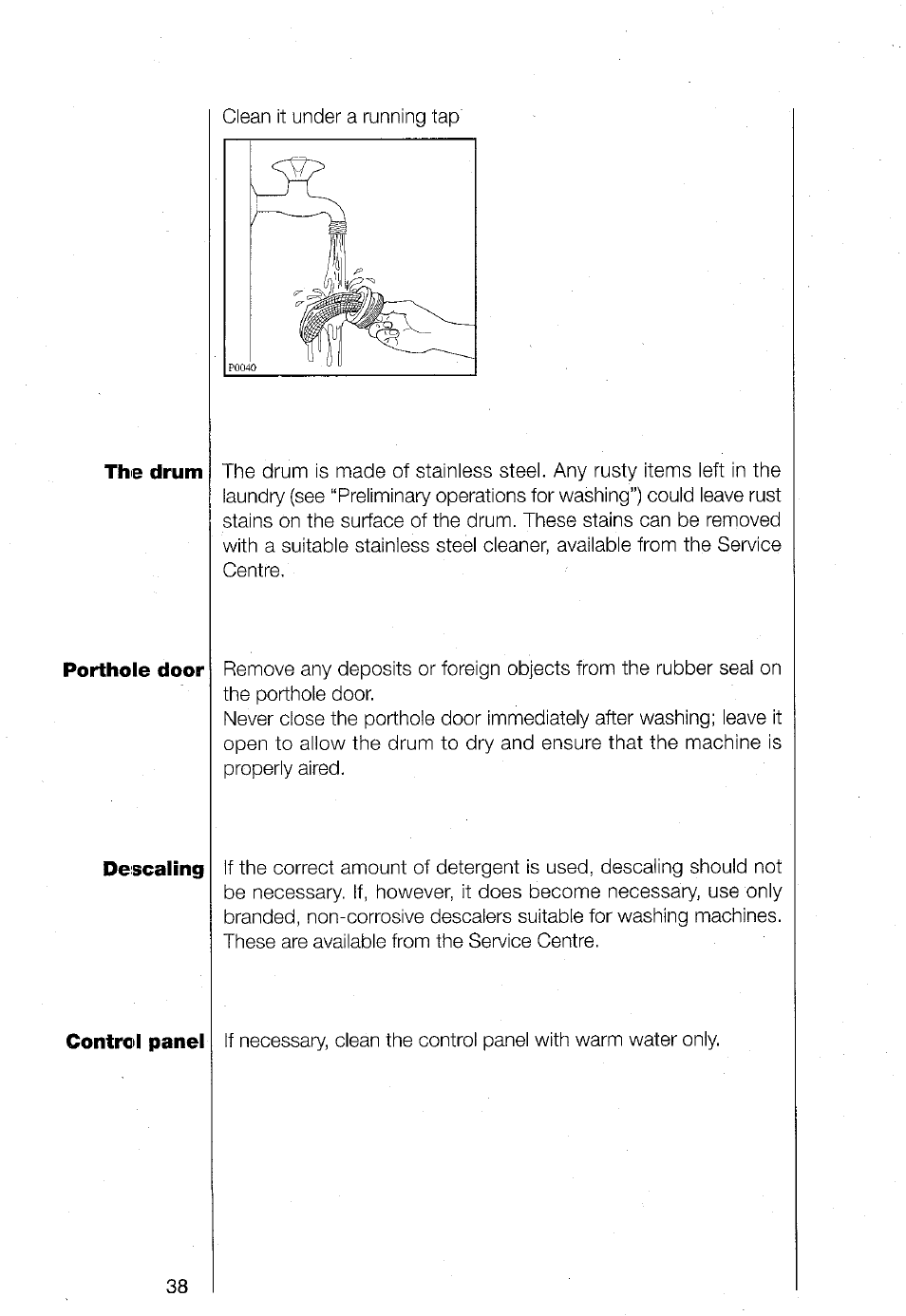 AEG TURBO 1480 User Manual | Page 38 / 44