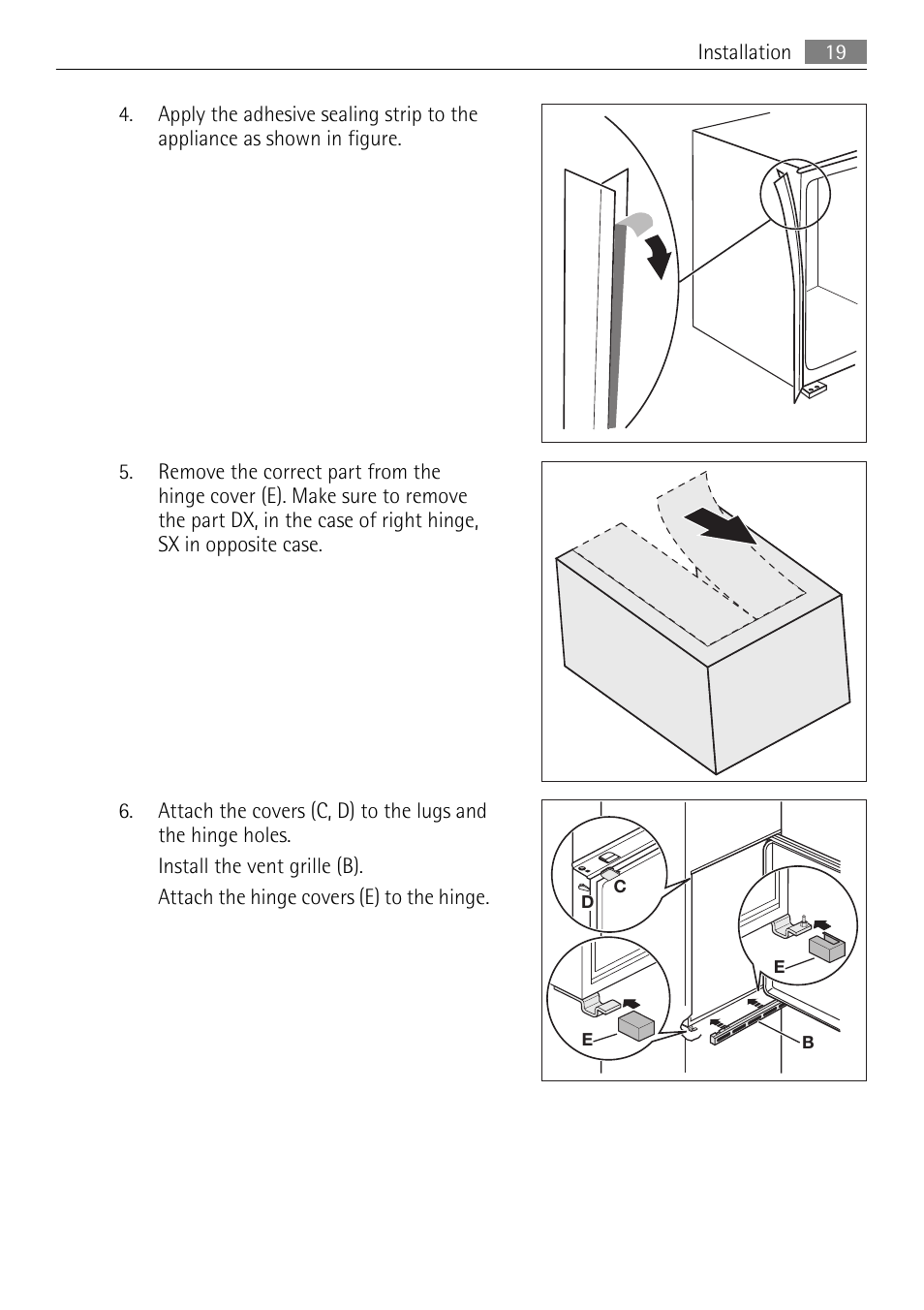 AEG SCS51400S0 User Manual | Page 19 / 24