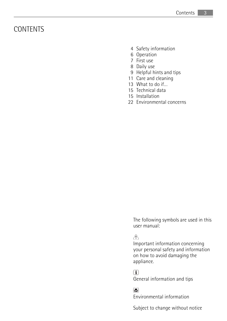 AEG SCS51400S0 User Manual | Page 3 / 24
