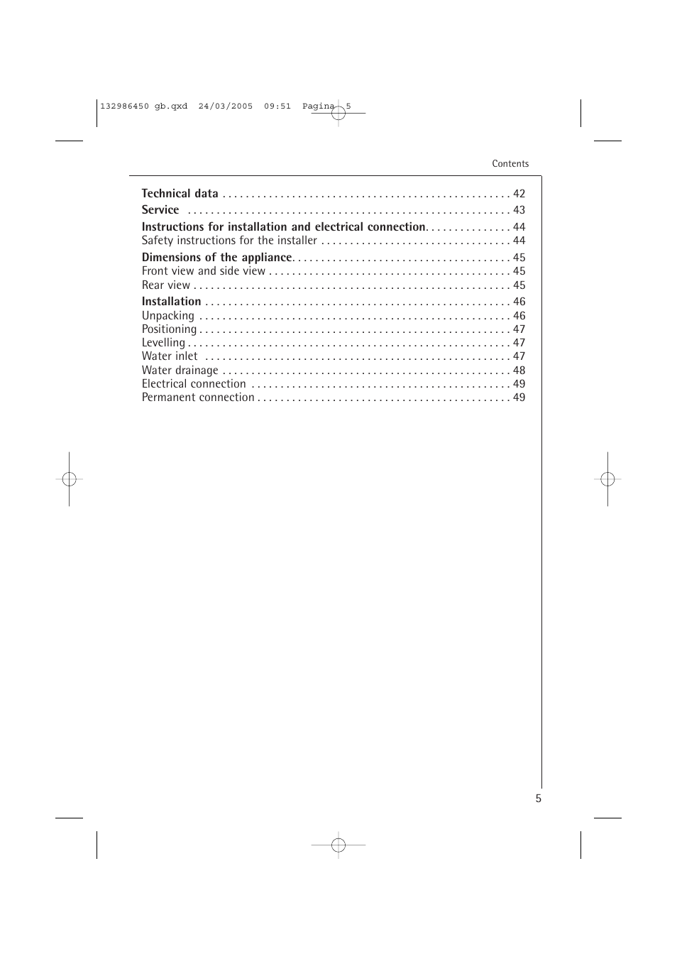 AEG LAVAMAT TURBO 14820 User Manual | Page 5 / 50