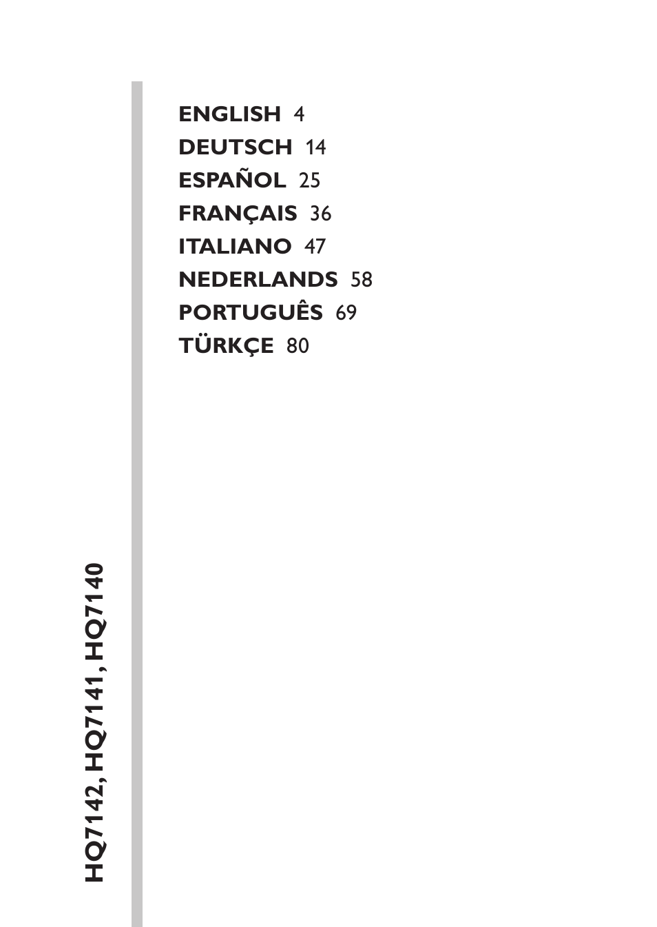 Philips Afeitadora eléctrica User Manual | 88 pages