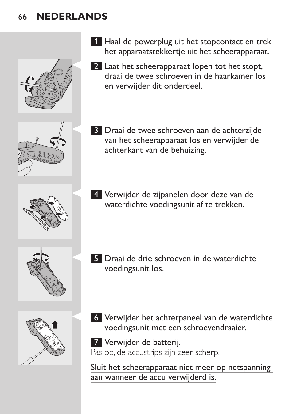 Philips Afeitadora eléctrica User Manual | Page 64 / 88