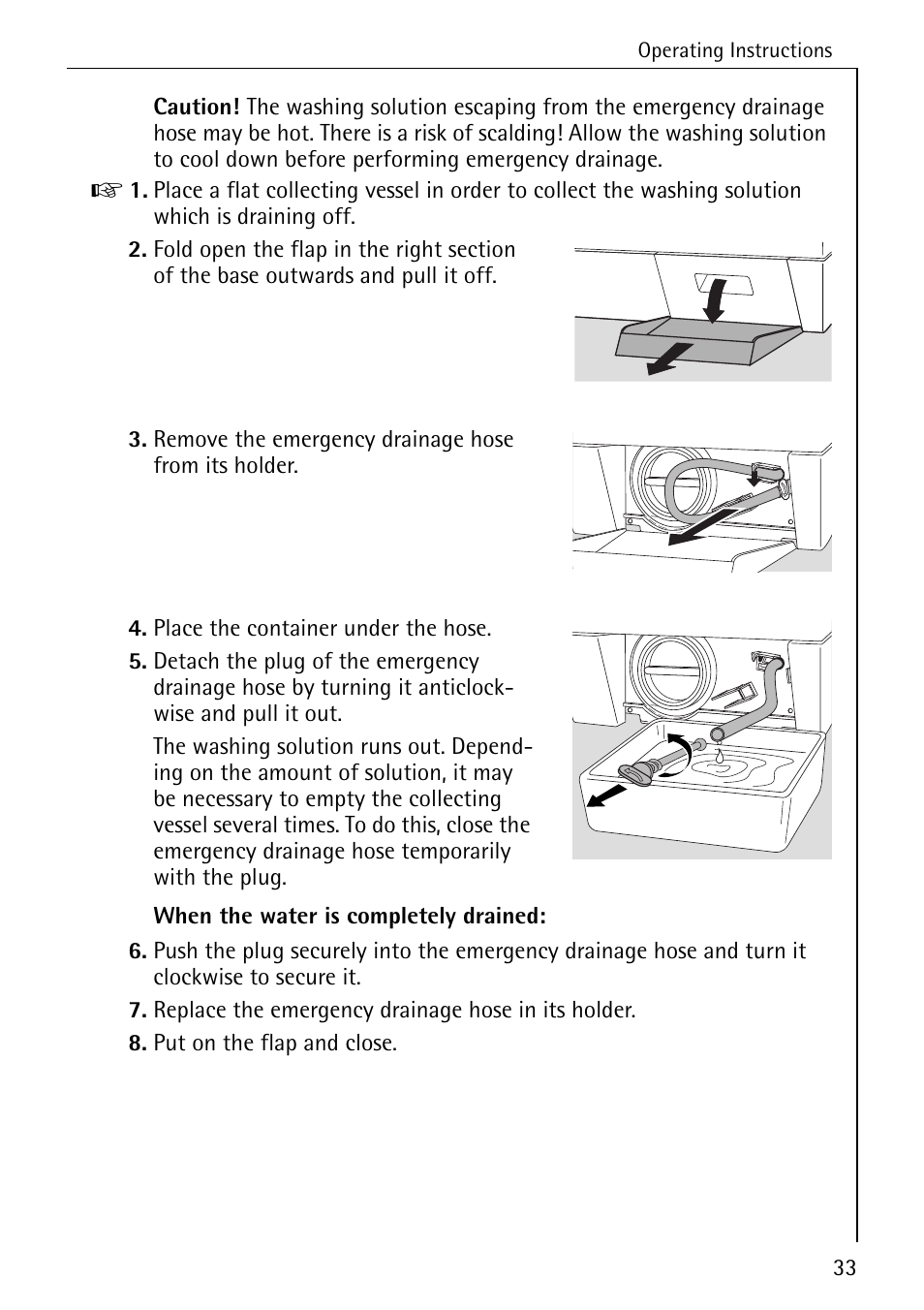 AEG LAVAMAT W 730 User Manual | Page 33 / 52