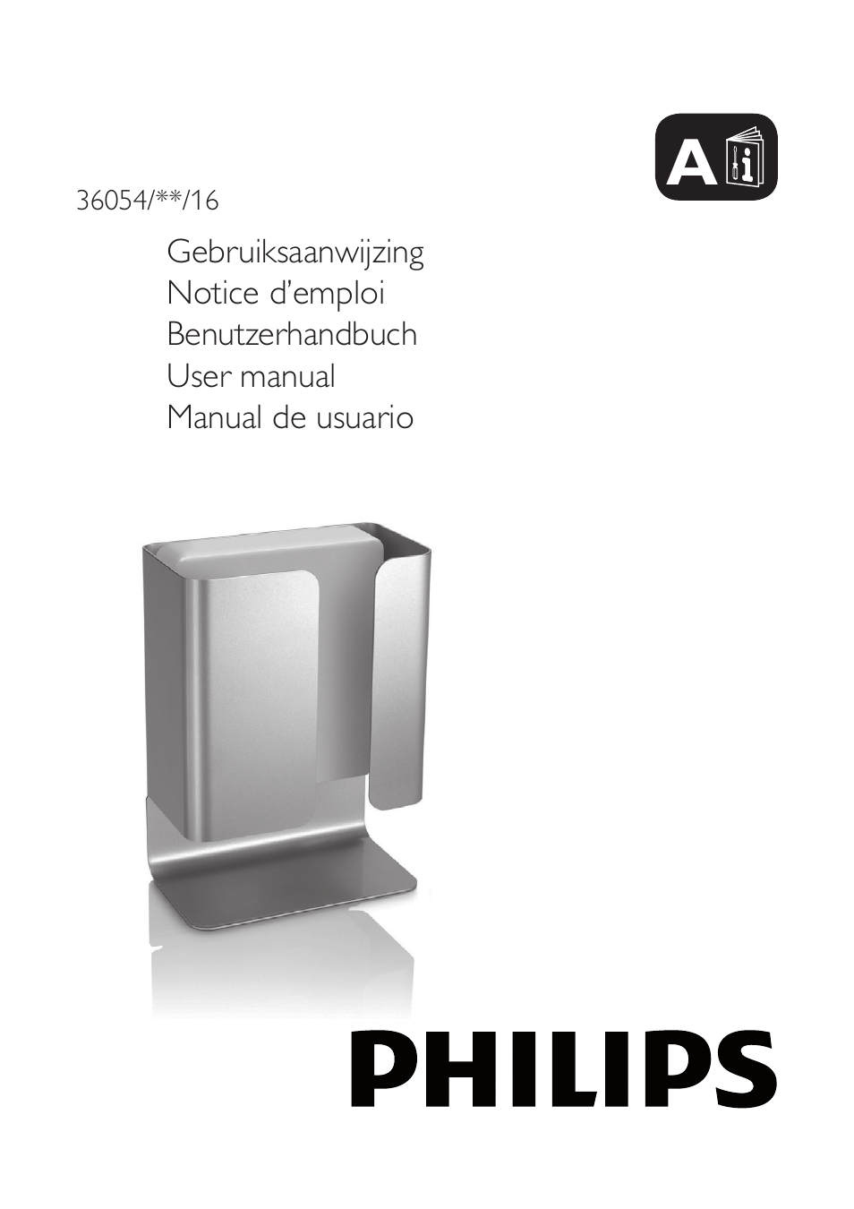 Philips Ledino Lámpara de mesa User Manual | 4 pages