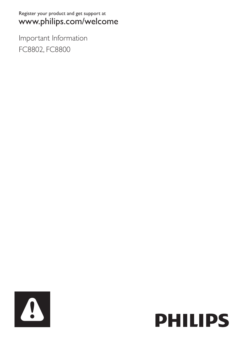 Philips Robot aspirador User Manual | 52 pages